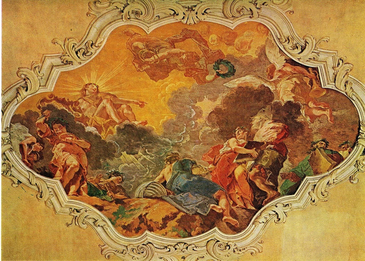 Apollo e le Muse - Palazzo Cavriani, Mantova